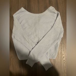Cropped sweater